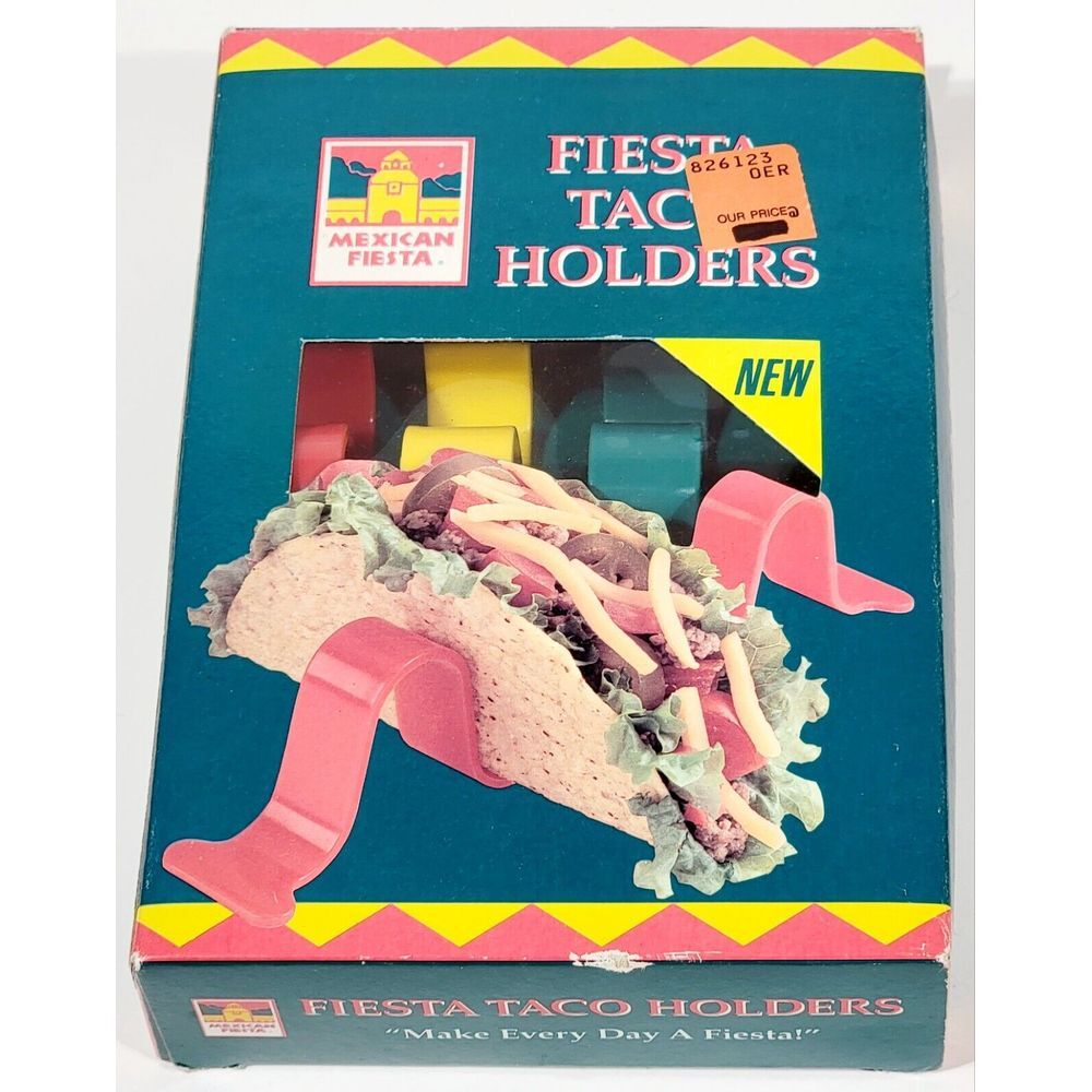 3 Pcs Taco Holder Mexican Food Wave Shape Hard Rack Stand Kitchen Cooking Tool